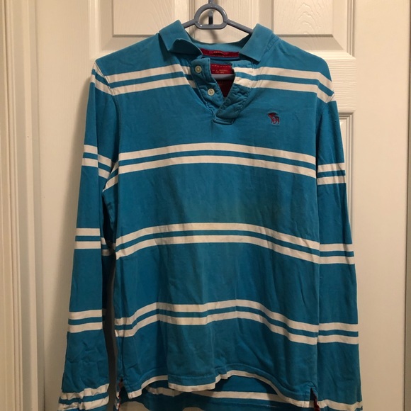 Men’s Abercrombie and Fitch rugby style sweater(S) - Picture 3 of 4